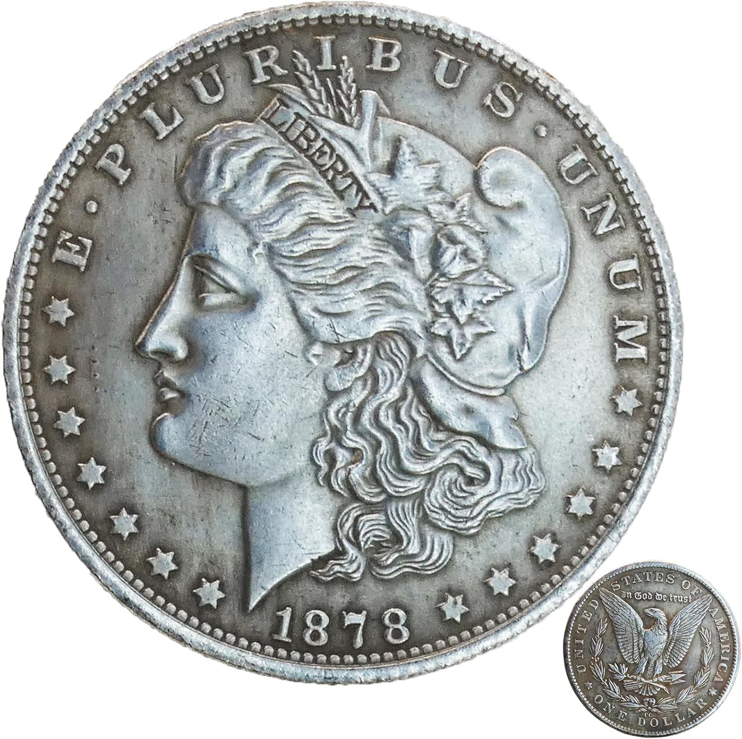 Rare Collectible Antique Historical Coin Exquisite Design Silver