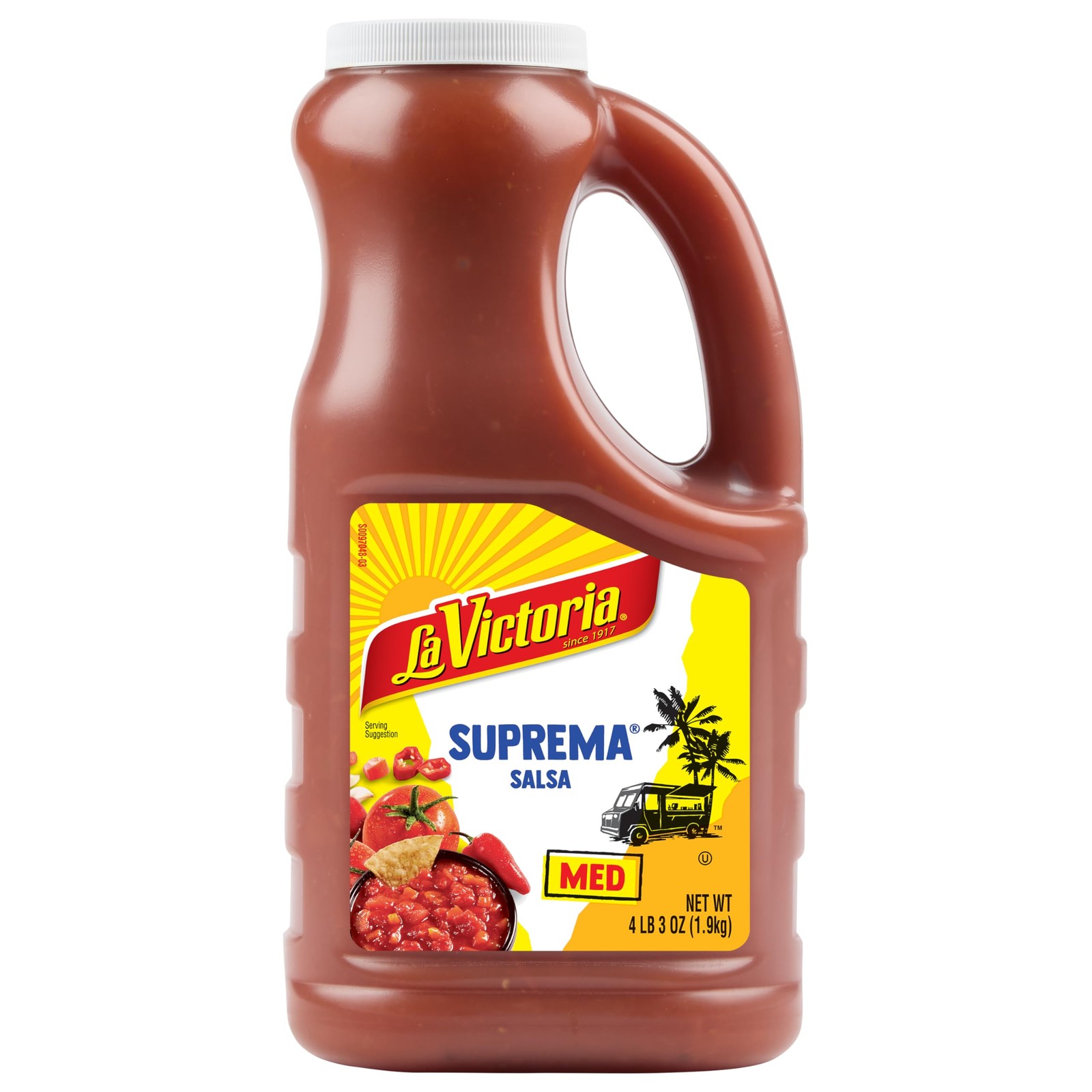 La Victoria, Suprema Medium Salsa , 67 oz 67 Ounce (Pack of 1), Red La Victoria, Suprema Medium Salsa , 67 oz 67 Ounce (Pack of 1), Red