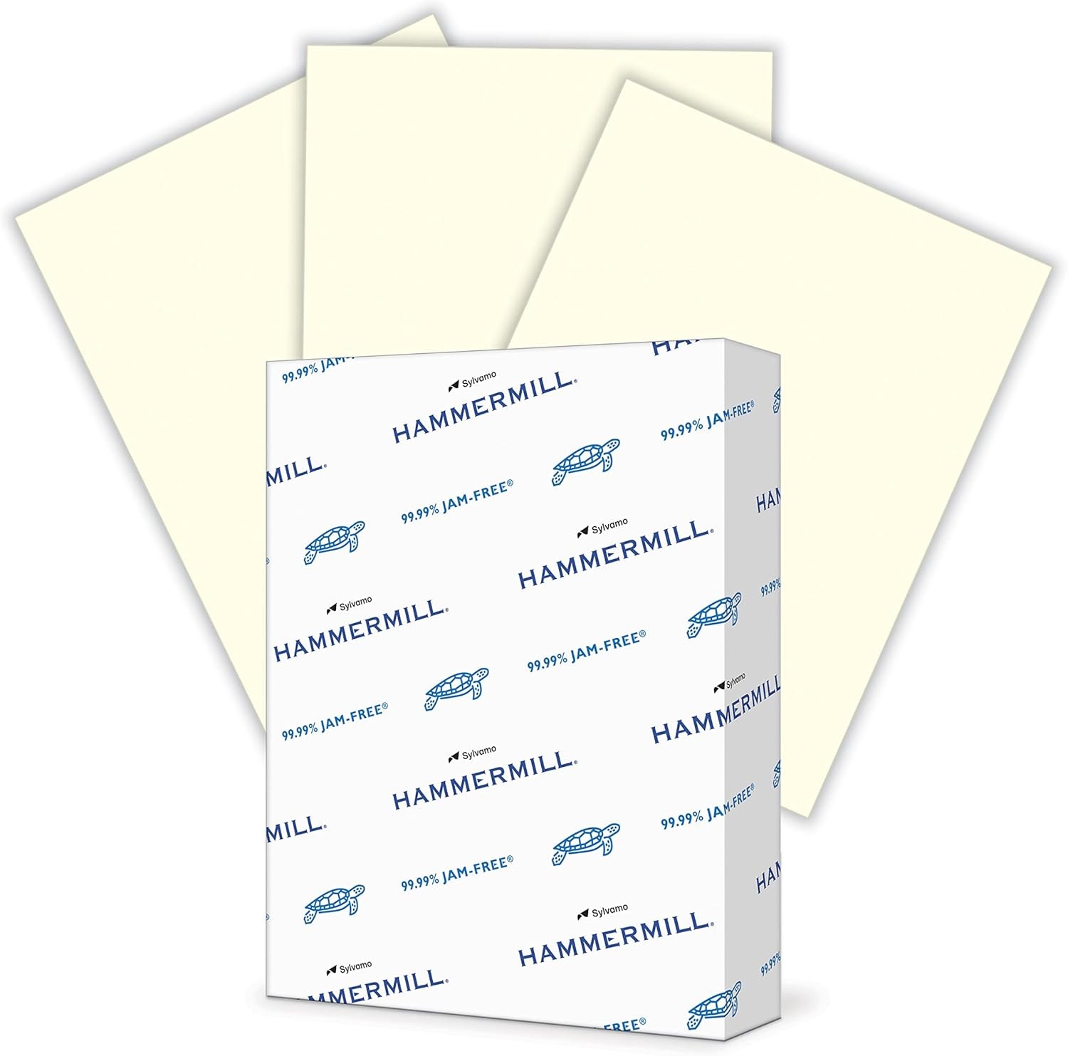 Hammermill Colored Paper, 20 lb Cream Printer Paper, 8.5 x 11-1 Ream(500 Sheets)