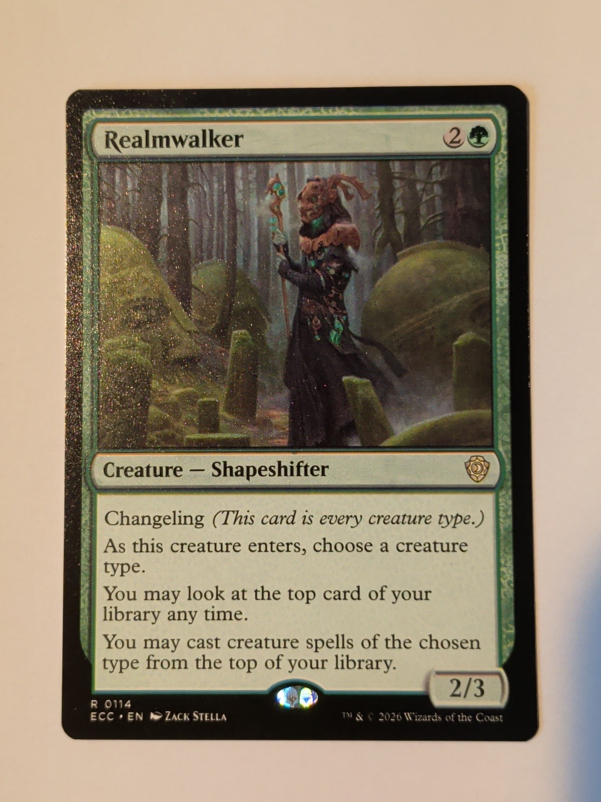 MTG Commander ECL R Realmwalker #0114