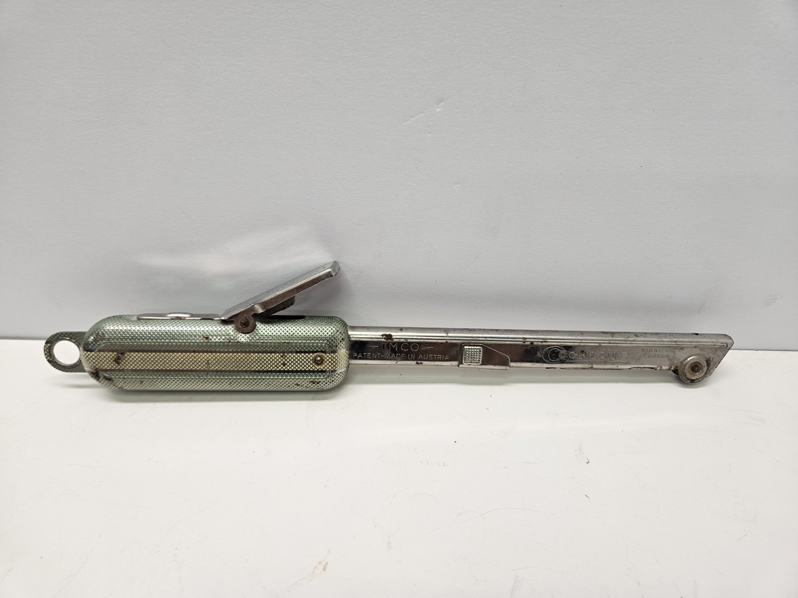 Vintage IMCO GREEN Rare COGHLAN\'S IMCO Long Spark Lighter Camping