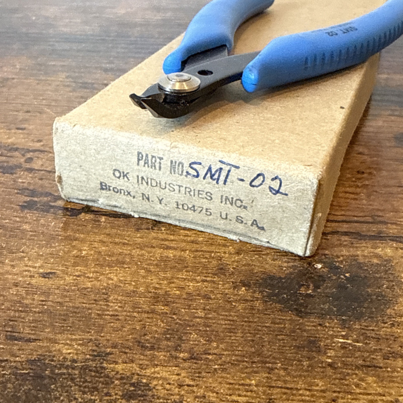 OK Industries SMT‑02 Precision Pliers – NEW IN BOX – MADE IN ITALY  SMT/SMD TooL