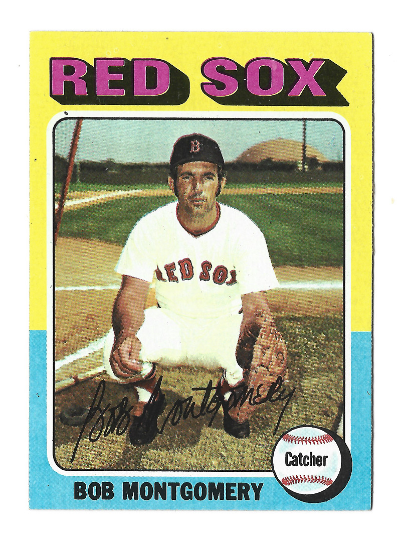 BOB MONTGOMERY 1975 Topps Mini Baseball # 559 Boston Red Sox NM - MT BOB MONTGOMERY 1975 Topps Mini Baseball # 559 Boston Red Sox NM - MT