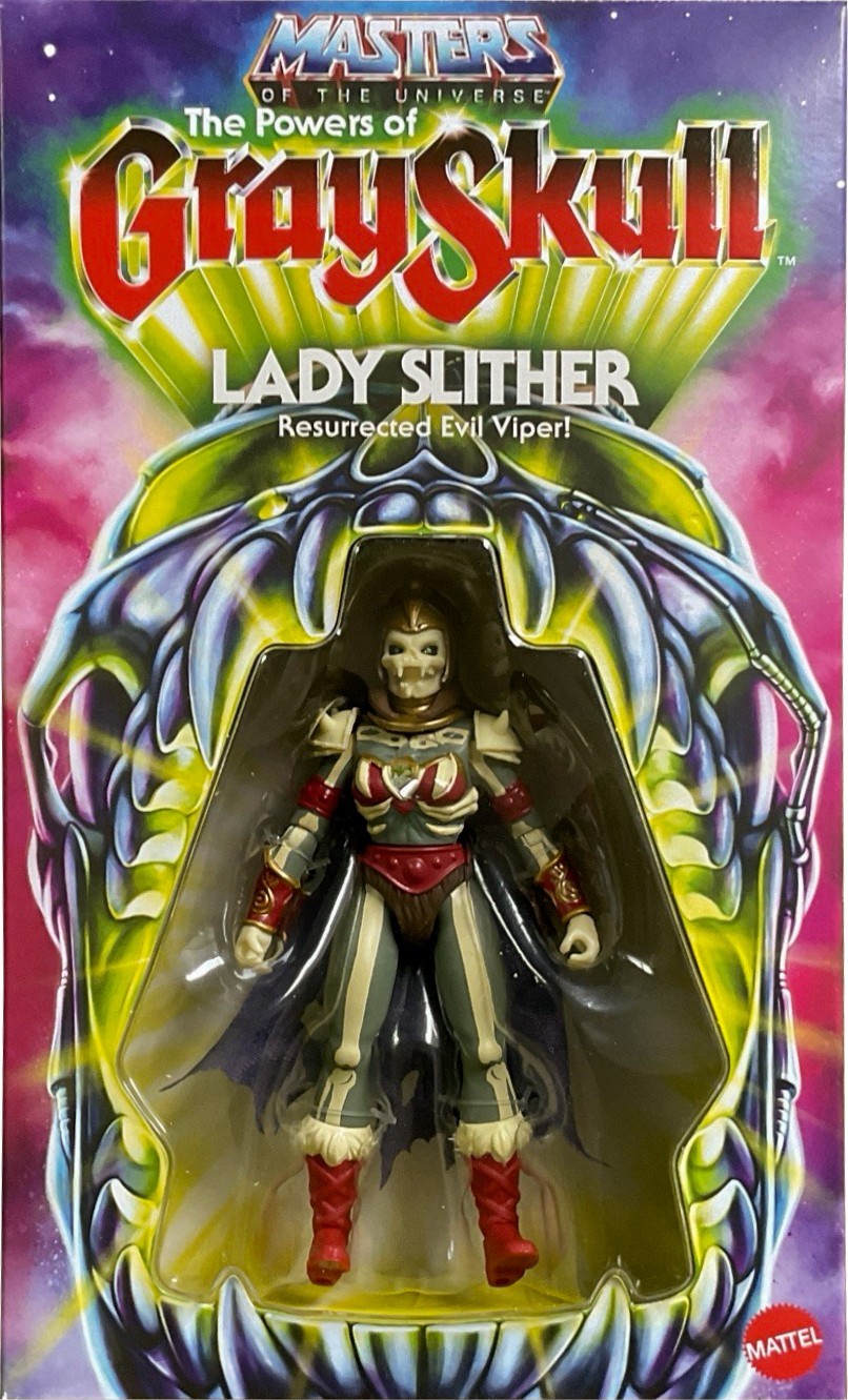UNOPENED SKELETAL LADY SLITHER  IN HAND Masters of The Universe Origins MOTU