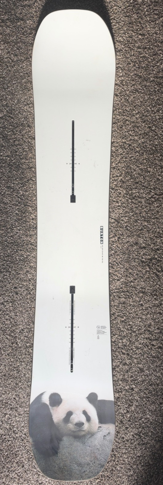 Burton Process Snowboard Camber Panda 2023 Size 157cm - Used