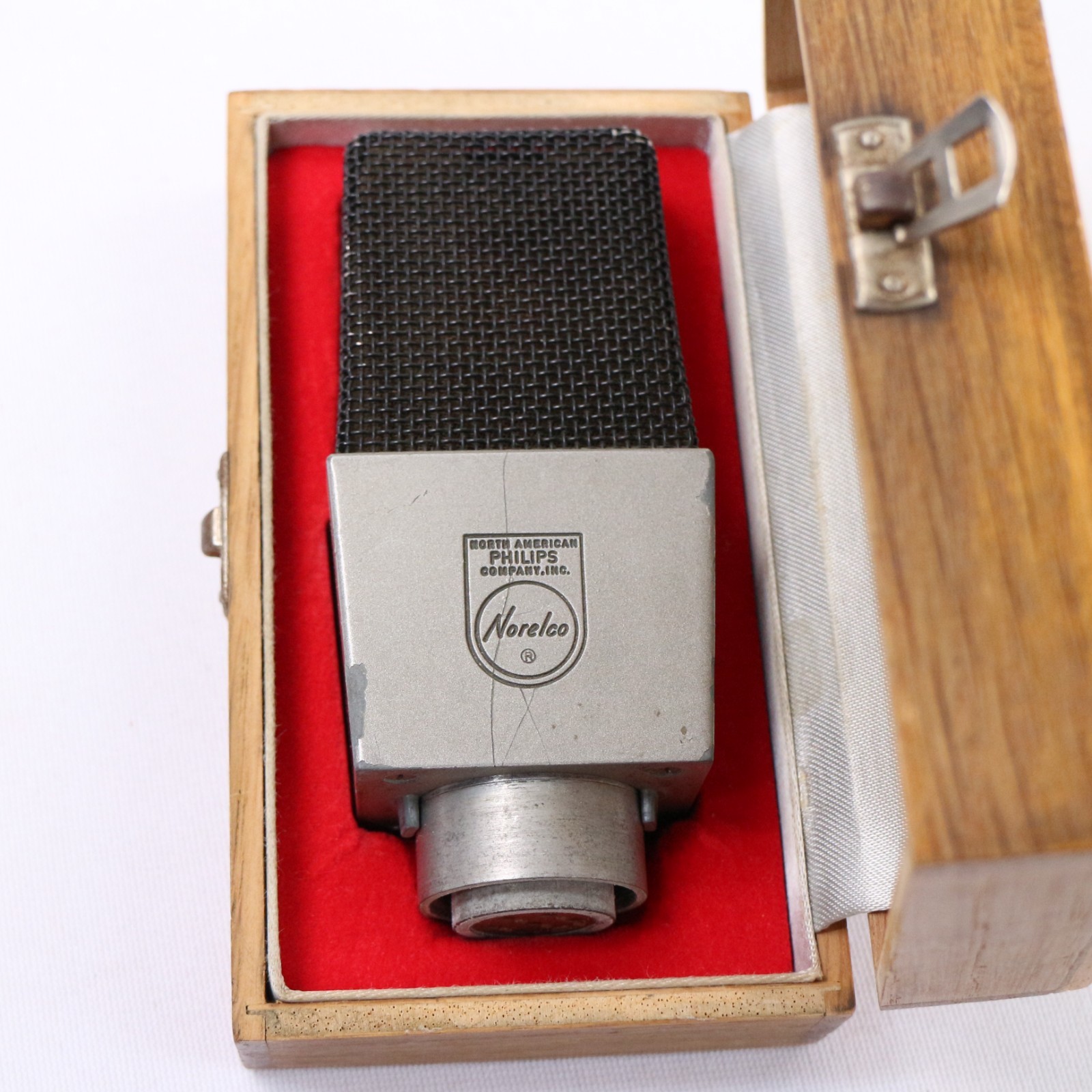 Vintage AKG Norelco C12A Tube Condenser Microphone C 12 A Nr 1209 Austria