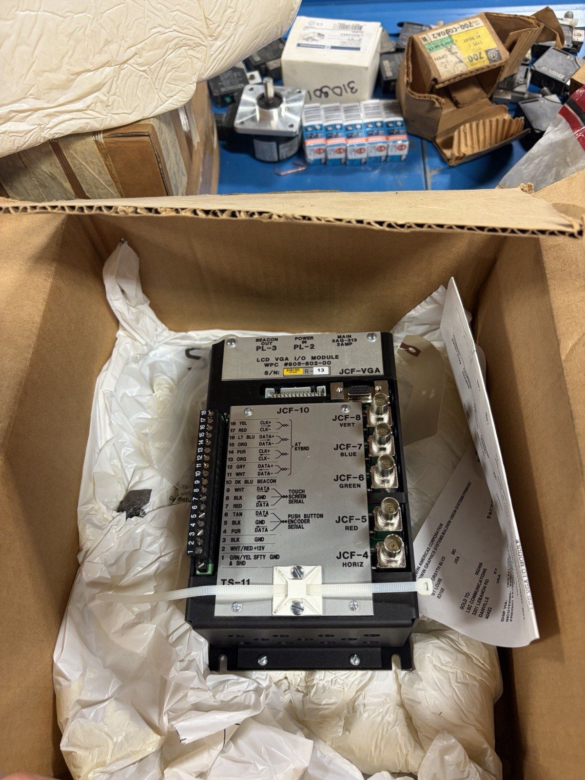 REFURBISHED WPC 805-802-00 I/O Module JCF VGA REFURBISHED WPC 805-802-00 I/O Module JCF VGA