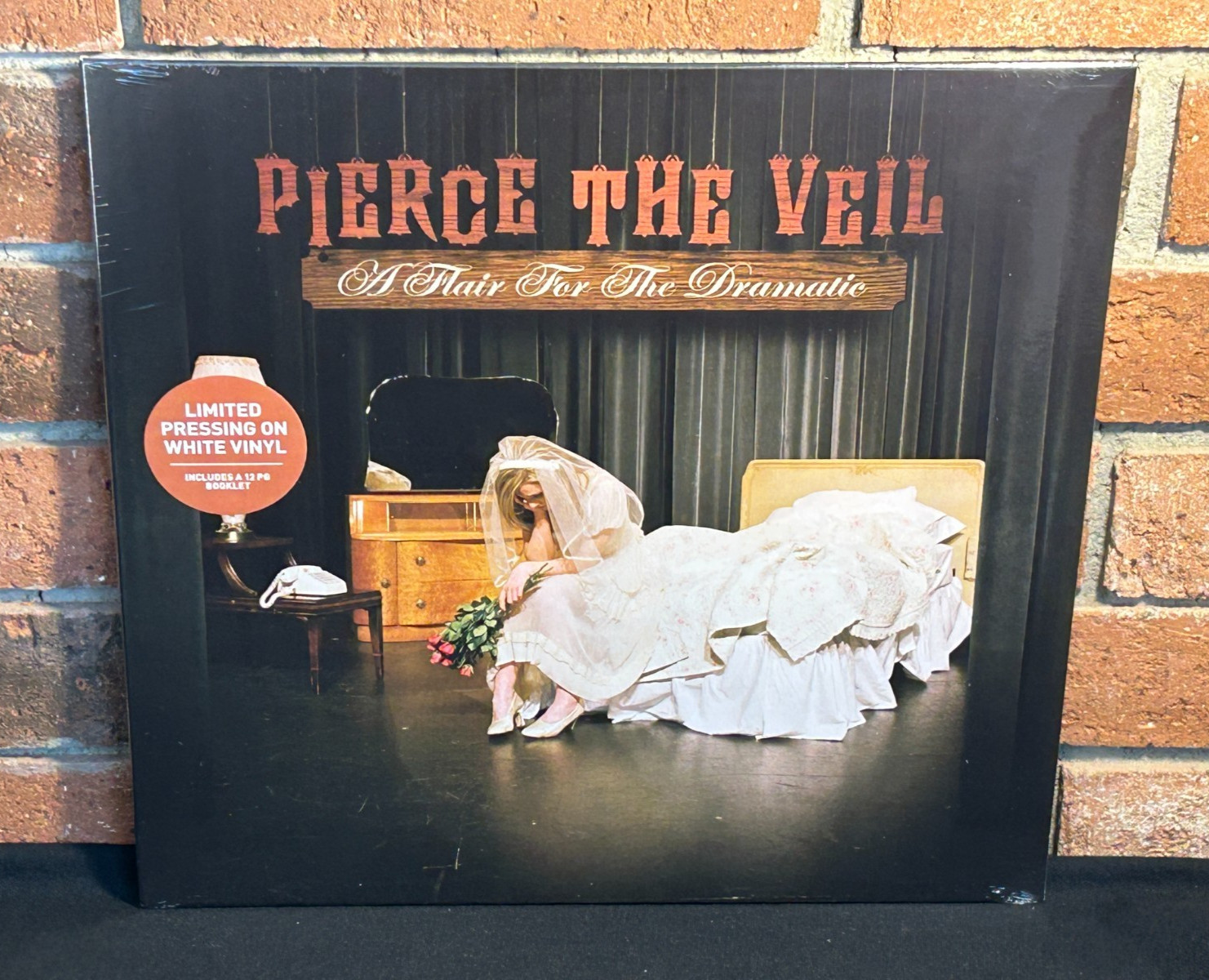 PIERCE THE VEIL - A Flair For The Dramatic, Limited WHITE COLORED VINYL Sealed