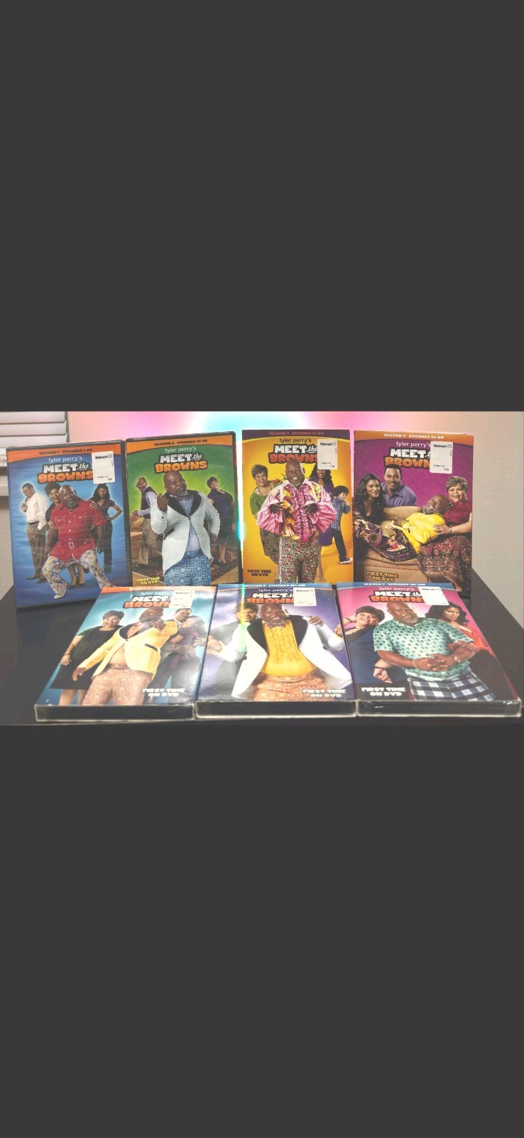 Tyler Perry\'s Meet The Browns DVD Seasons 1-7 Set Complete 3-7 New Sealed W/Slip