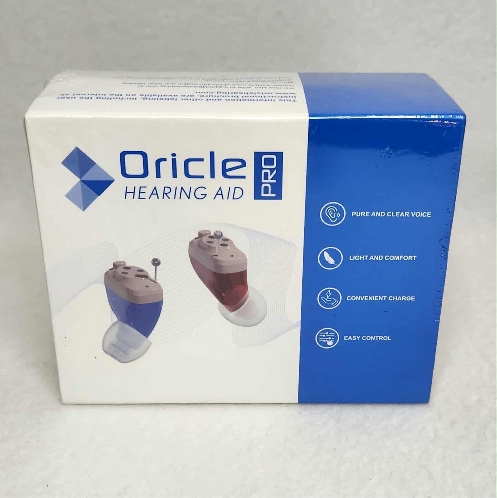 Oricle Pro Hearing Aids for Seniors - 16 Channel Hearing Aids JH-A17BT Sealed