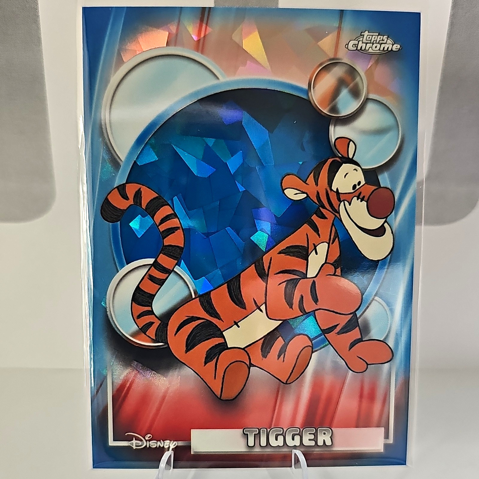Topps 2026 Topps Chrome Disney Winnie the Pooh Tigger #101 Holographic