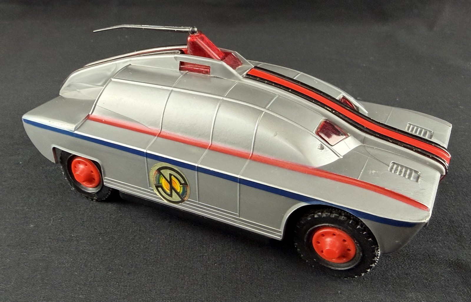 RARE 1960s Bandai Captain Scarlet Maximum Security Vehicle - Battery Operated
