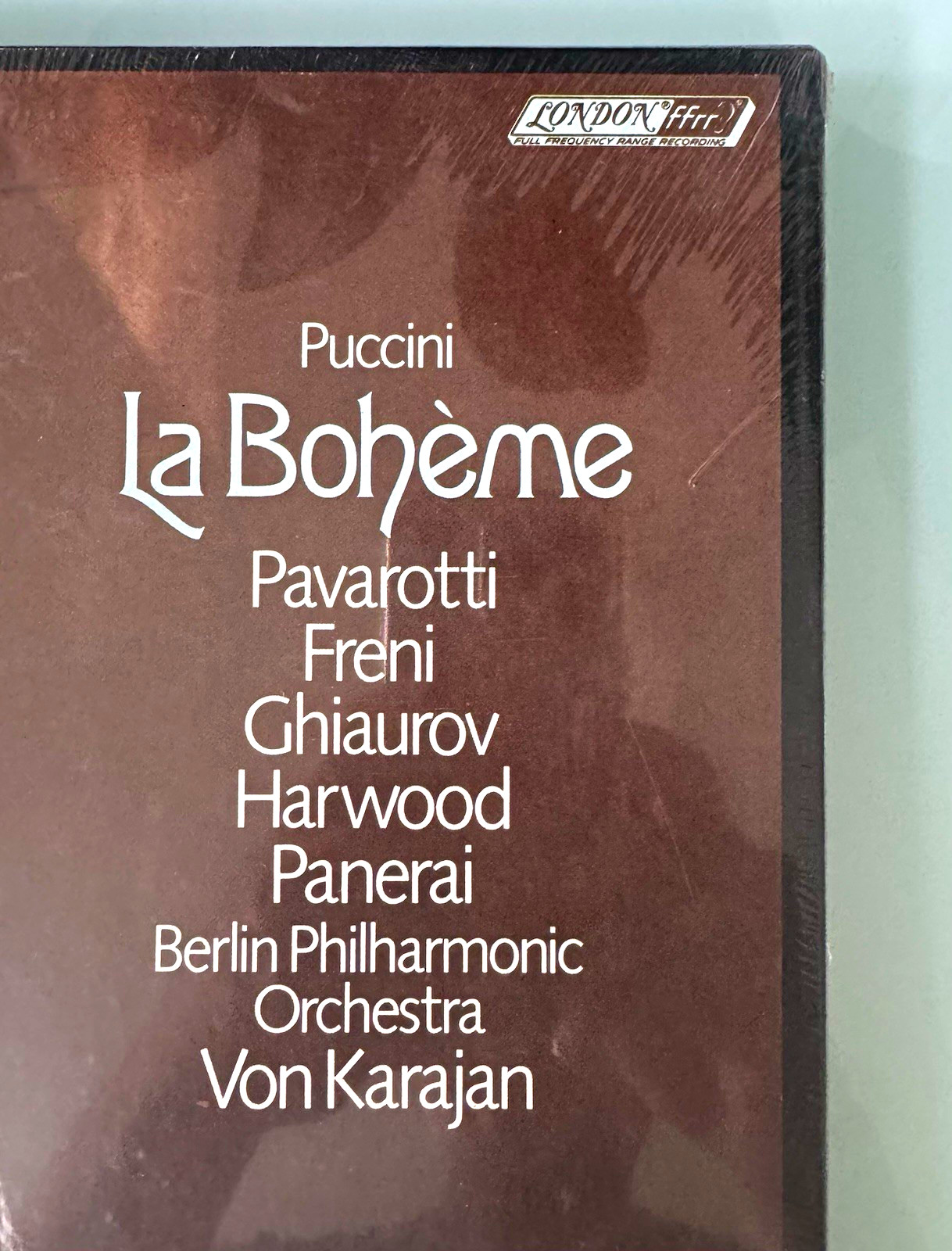 Puccini: La Bohème Pavarotti/Freni/Karajan Berlin Phil Factory Sealed 2LP BoxSet