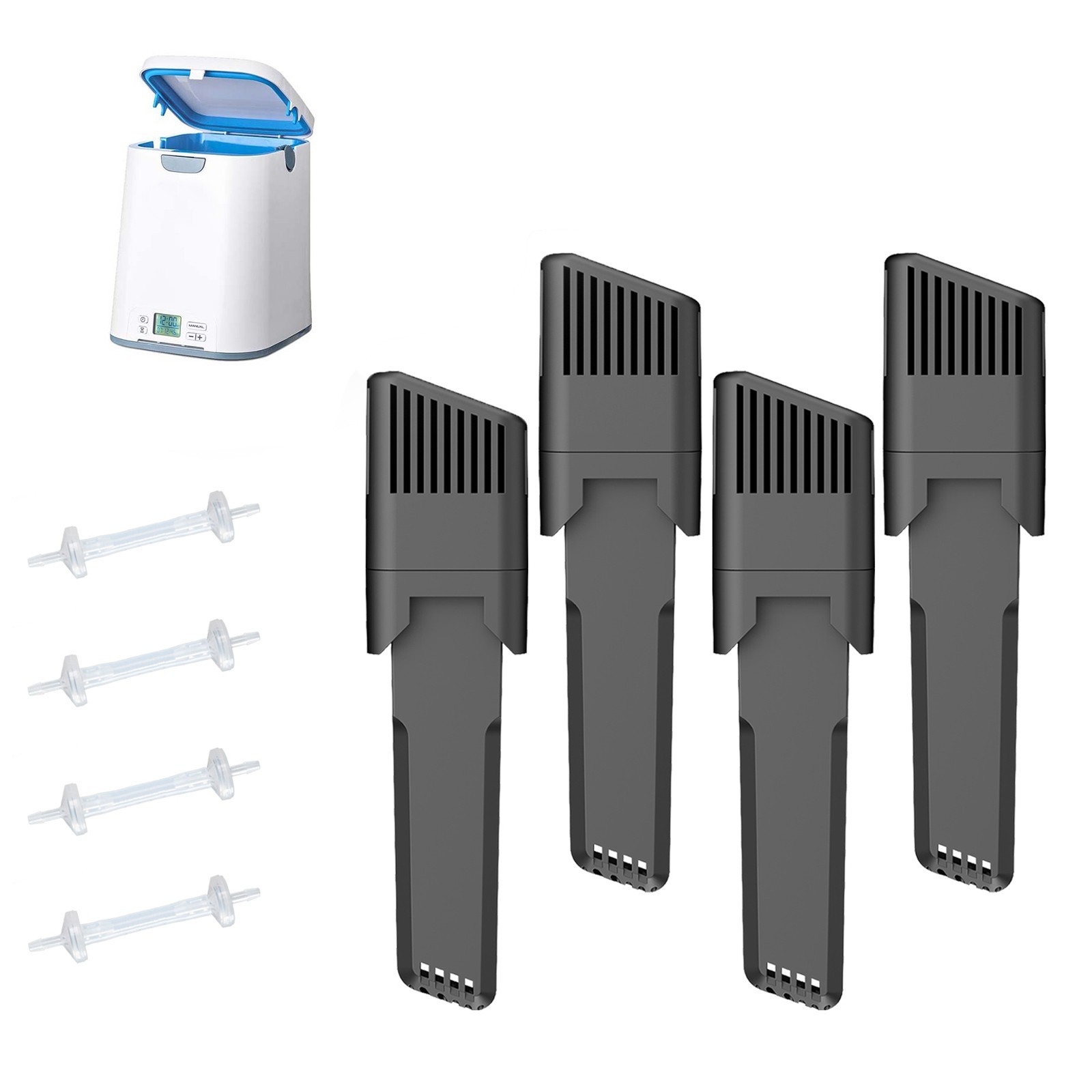 4-Pack Replacement Filters & Valves Kit for SoClean 2 SC1200 Machine