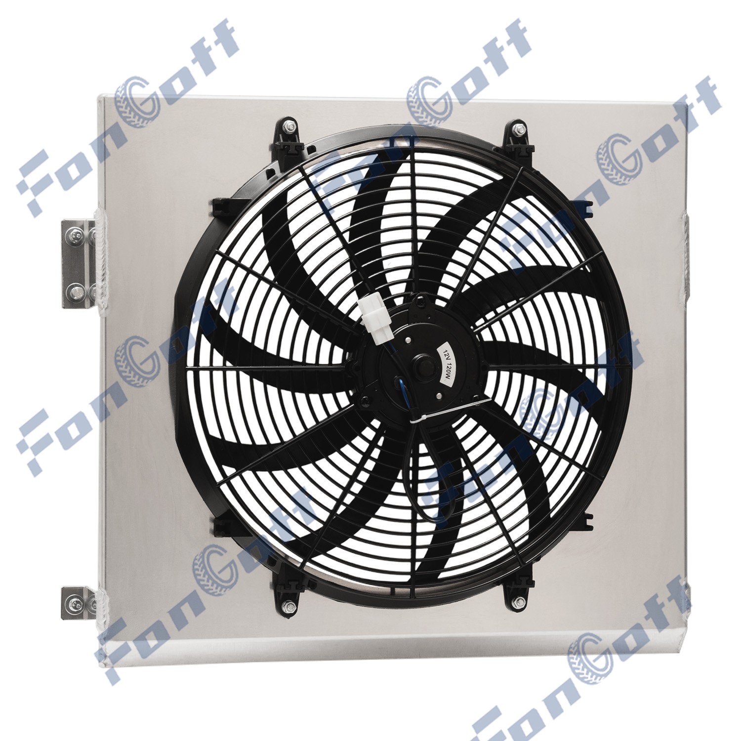 Shroud+Electric Fan Fit Plymouth Suburban Special Deluxe 3.6L L6 1949-1950 US