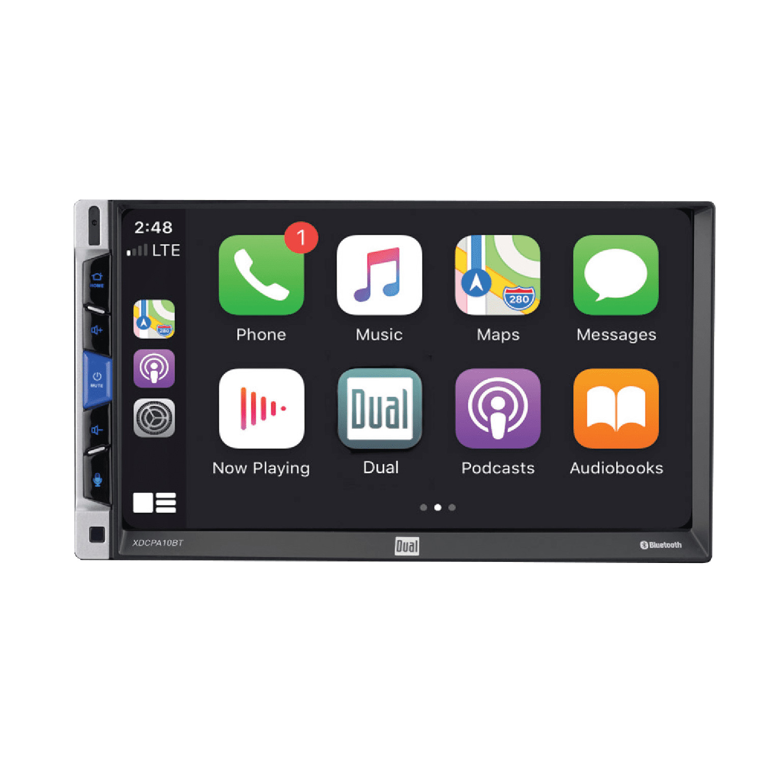 Dual Electronics XDCPA10BT 7 inch Double DIN Car Stereo Apple CarPlay & Android™ Dual Electronics XDCPA10BT 7 inch Double DIN Car Stereo Apple CarPlay & Android™