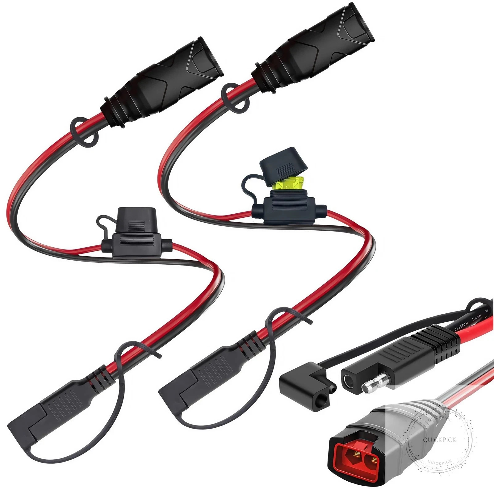 2 Pack X-Connect SAE Adapter fit for GC009 NOCO Battery Charger Accessories,14AW