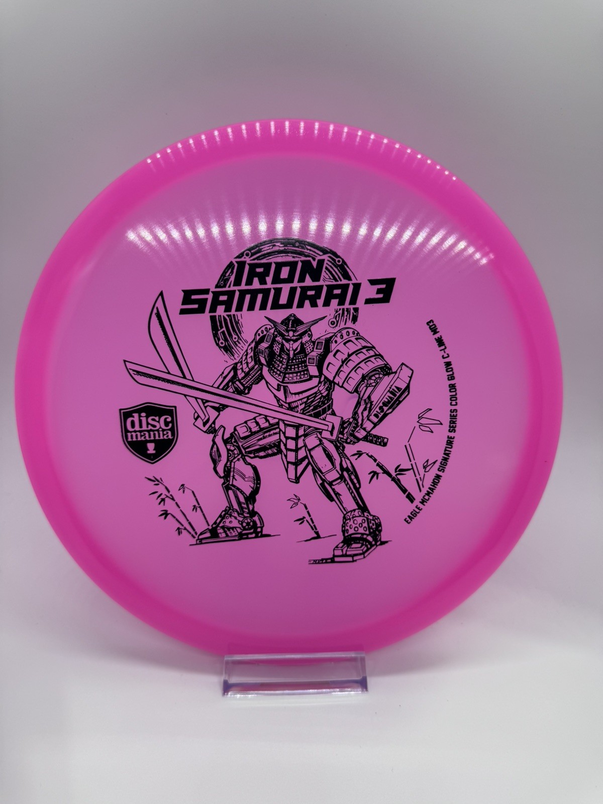 New Discmania Color Glow C-Line MD3 Iron Samurai 3 Eagle McMahon Signature 180g