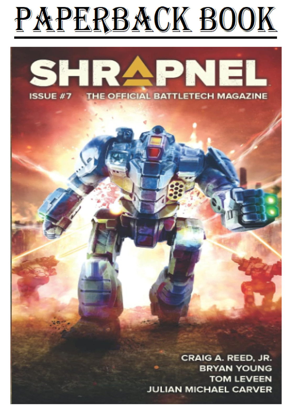 BattleTech: Shrapnel, Issue #7 (The Official BattleTech Magazine) , ⭐️⭐️⭐️⭐️⭐️