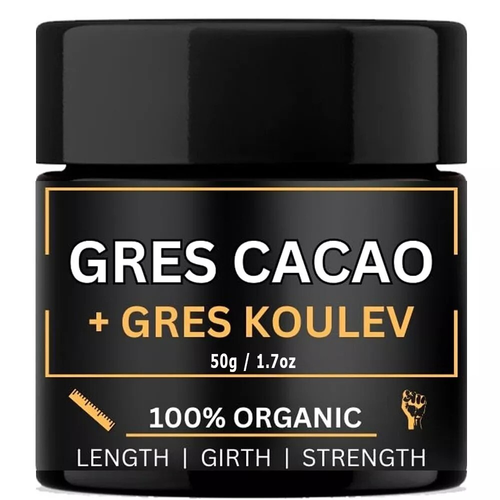 Gres Cacao Male Enhancement Organic Gres Koulev Oil, Longer & Thicker Growth Oil
