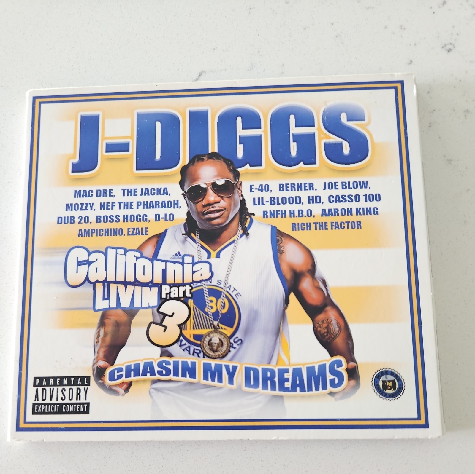 J-Diggs - California Livin Pt. 3: Chasin My Dreams CD (2016, Explicit)