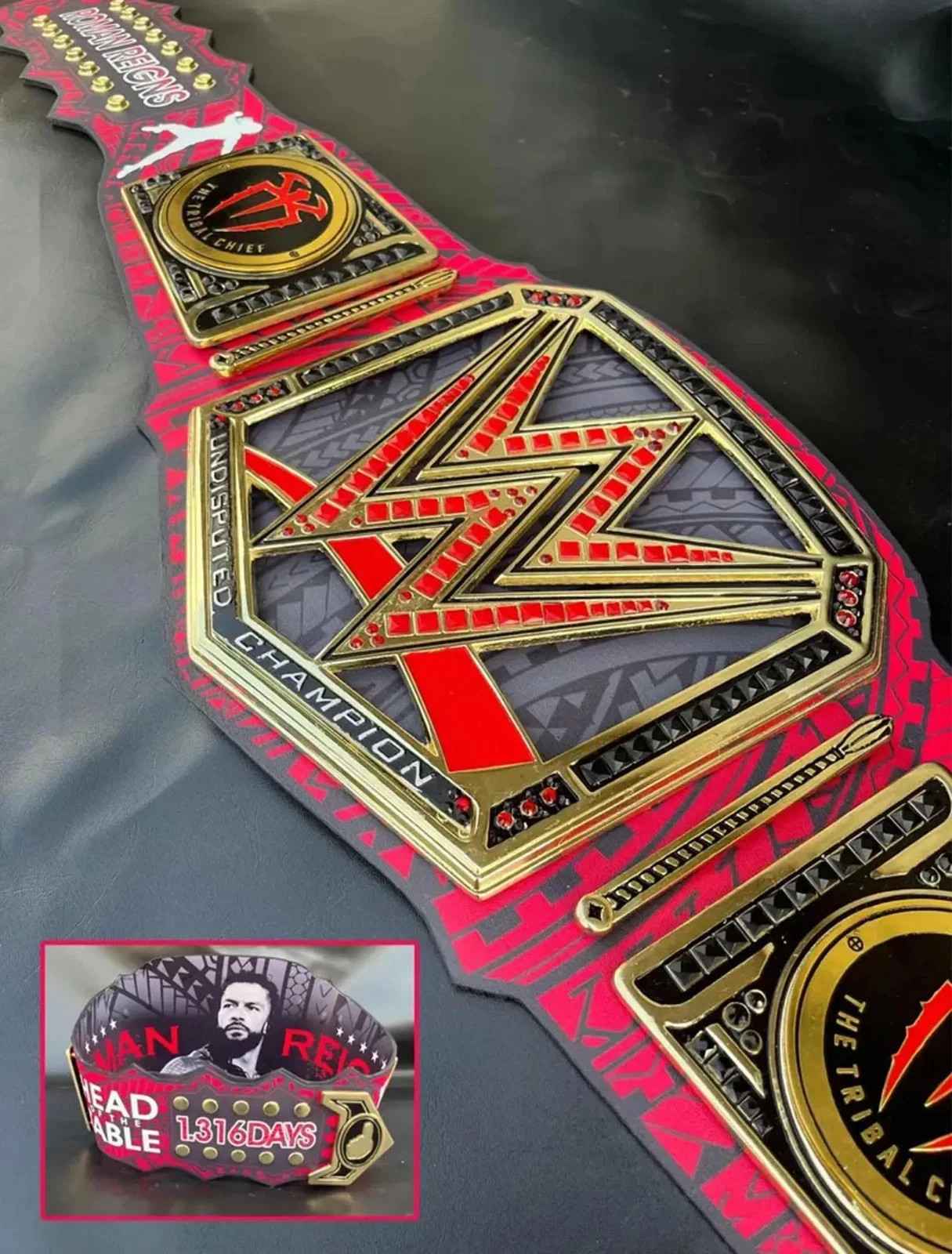 Roman Reigns Tribal Chief Championship Replica Belt Adult Custom Design