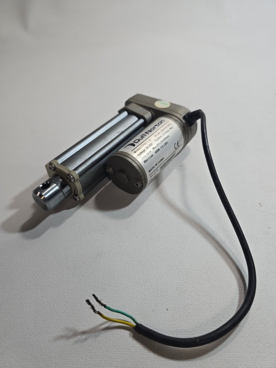 Duff Norton LT100-2-50 Linear Actuator 24VDC 500N 112 lb Electric Actuator