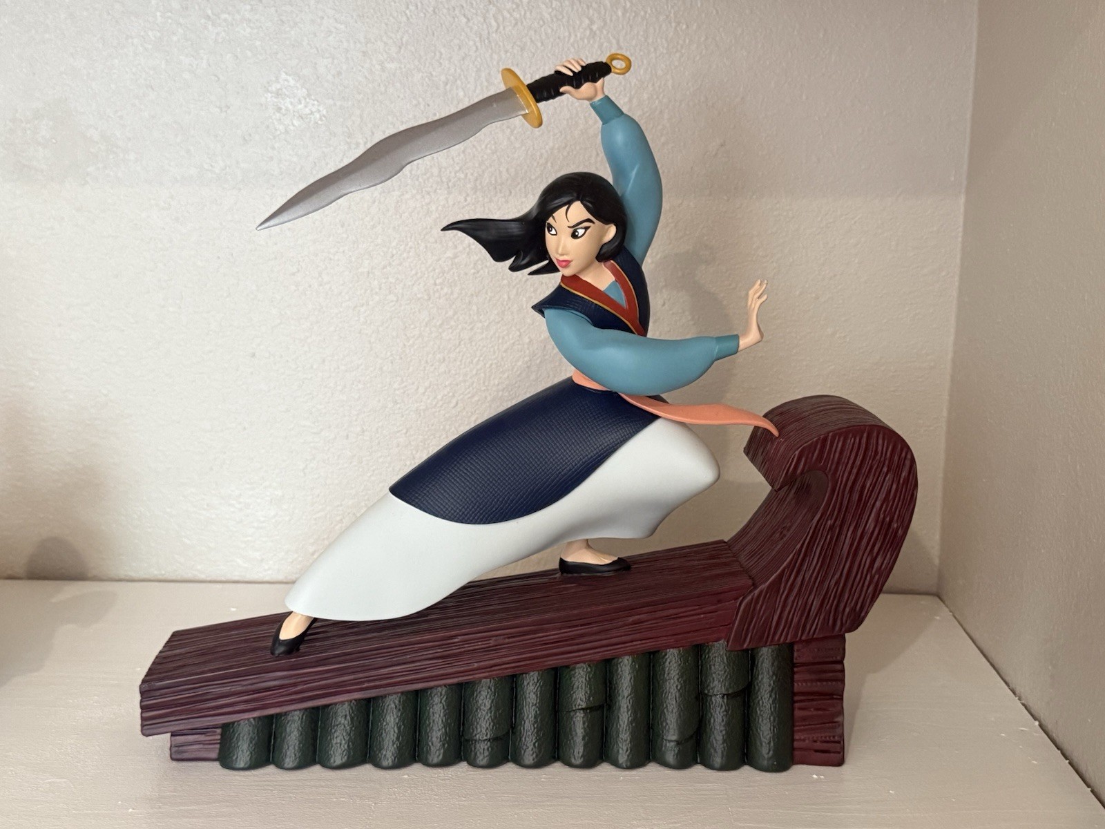 DAMAGED Disney Parks Princess Mulan Tony Cipriano 12 Figurine Statue Figure DAMAGED Disney Parks Princess Mulan Tony Cipriano 12 Figurine Statue Figure