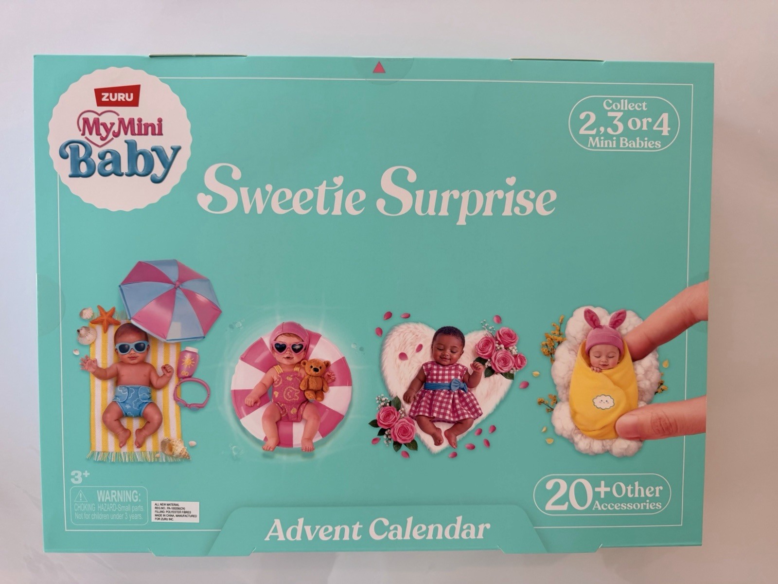 Zuru My Mini Baby Advent Calendar Sweetie Surprise Doll 2026