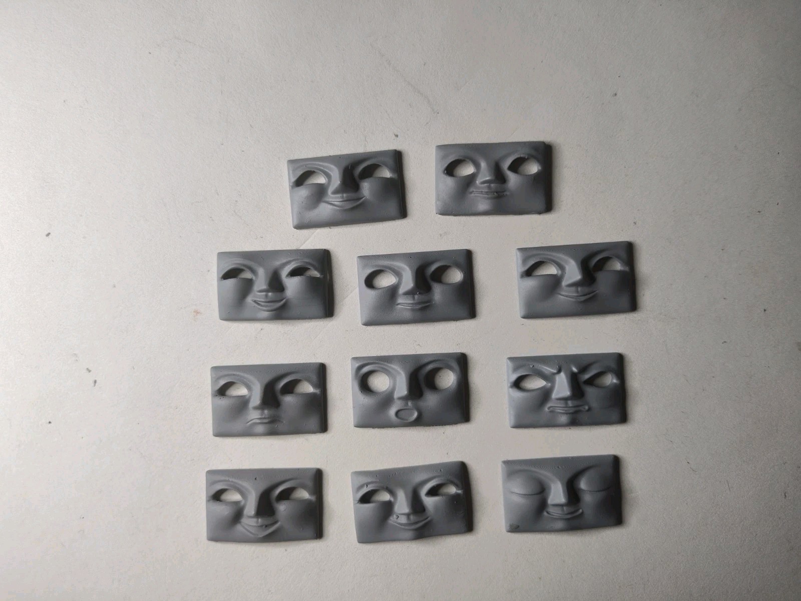 HO/OO Scale Bachmann Daisy And BoCo Custom 3D Printed Faces