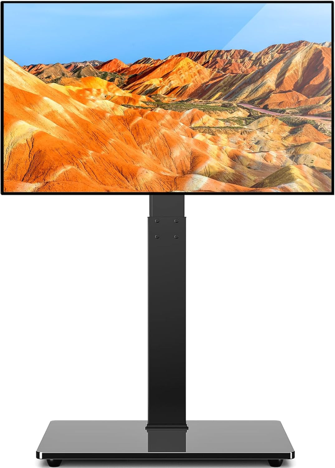 TAVR Swivel Floor TV Stand Base for 32-75 Inch Tvs up to 110 Lbs | Tall TV Stand
