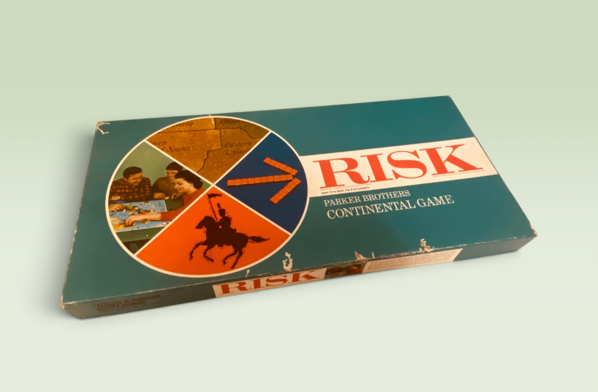 Vintage Parker Brothers RISK Continental Game – 1968 Edition