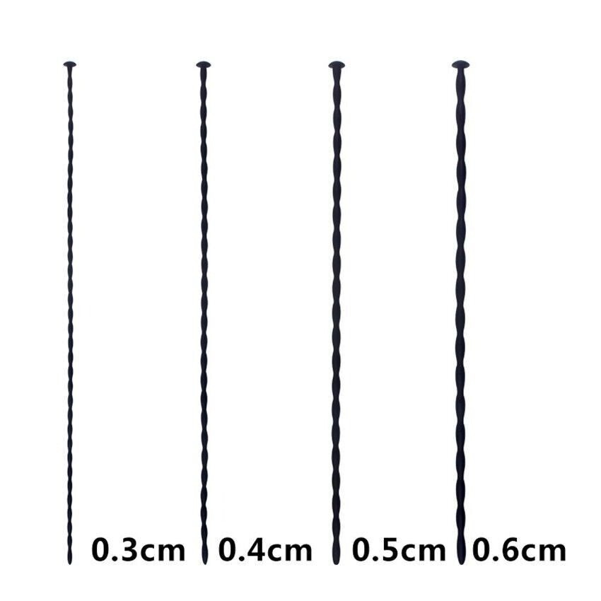 4/8pcs Silicone Long Urethral Plug Sounding Rod Penis Plug Dilators Man Expander