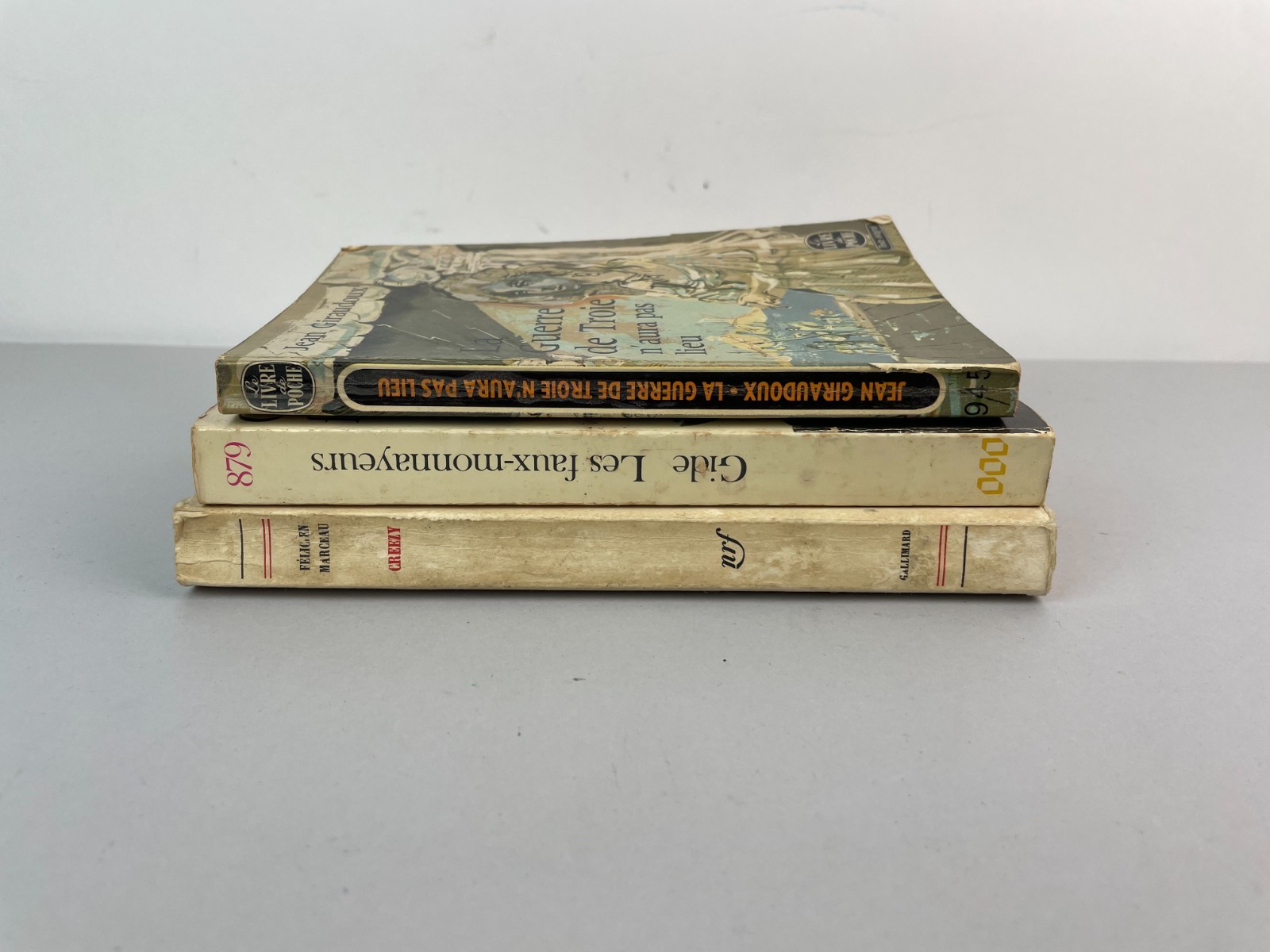 VINTAGE 1925-1969 FRENCH Paperback BOOKS MIXED Authors GIRAUDOUX, MARCEAU