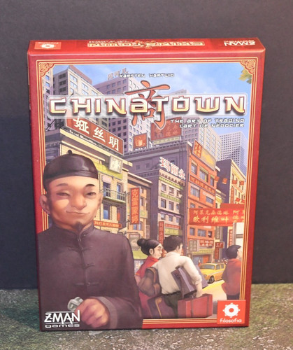 ZMan Games Chinatown Boardgame Z - Man Games ( Complete ) VG+