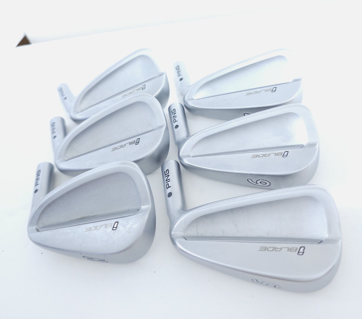 PING iBLADE BLACK dot  iron heads #5-Pw 6 pcs