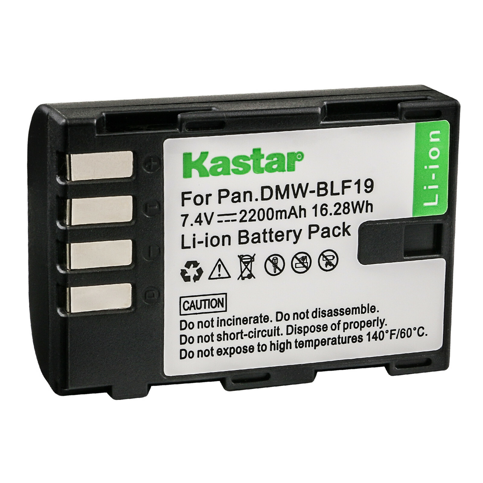 Kastar Replacement Battery Pack for OEM Genuine Panasonic DMW-BTC10G DMW-BTC10PP