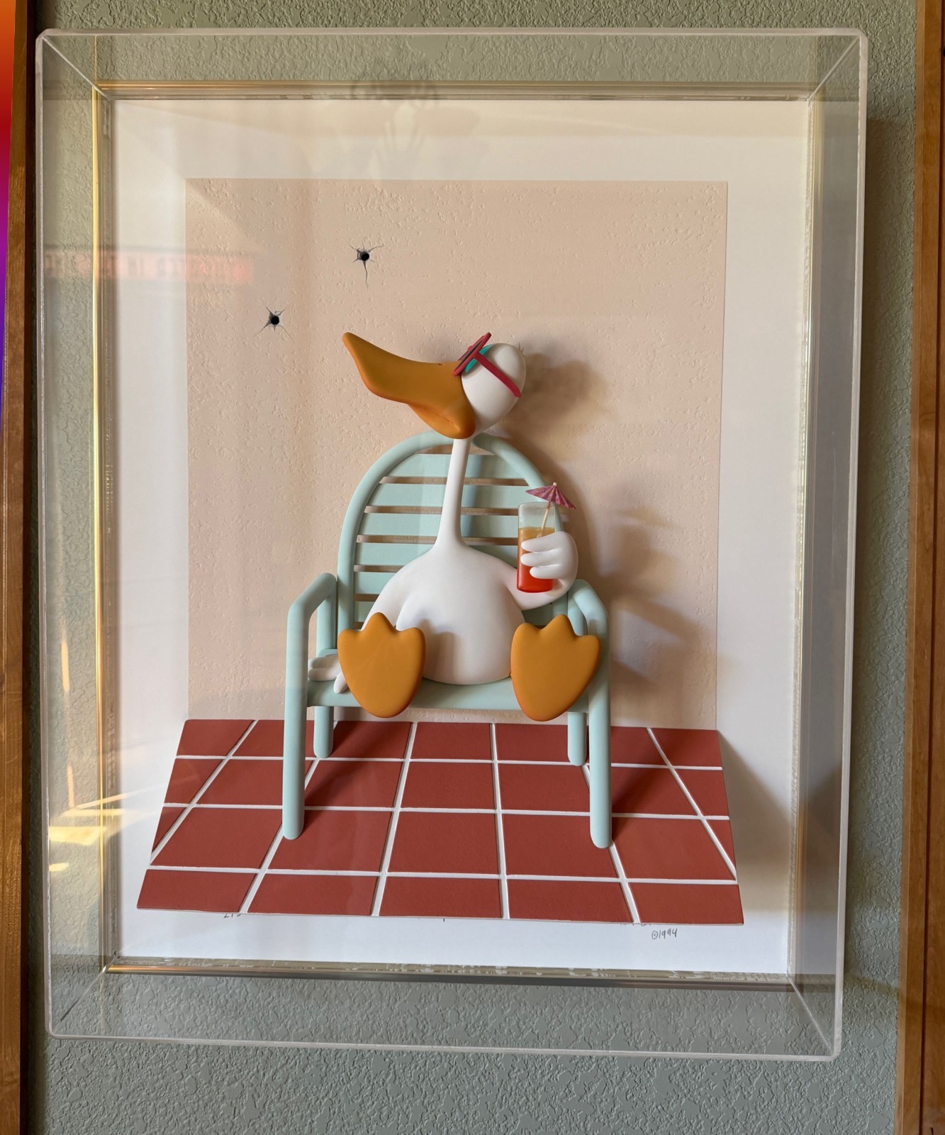 Michael Bedard Sitting Duck Limited Edition Signed by Michael Bedard - 28/275 