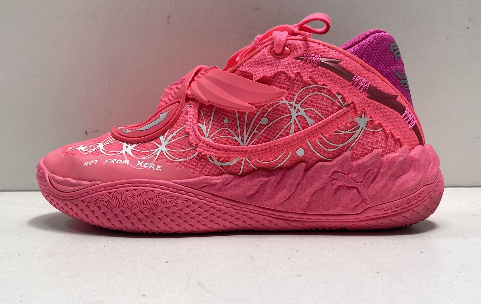 Puma MB.01 LaMelo Ball Fast & Furious Pink Basketball Shoes Men\'s Size 7
