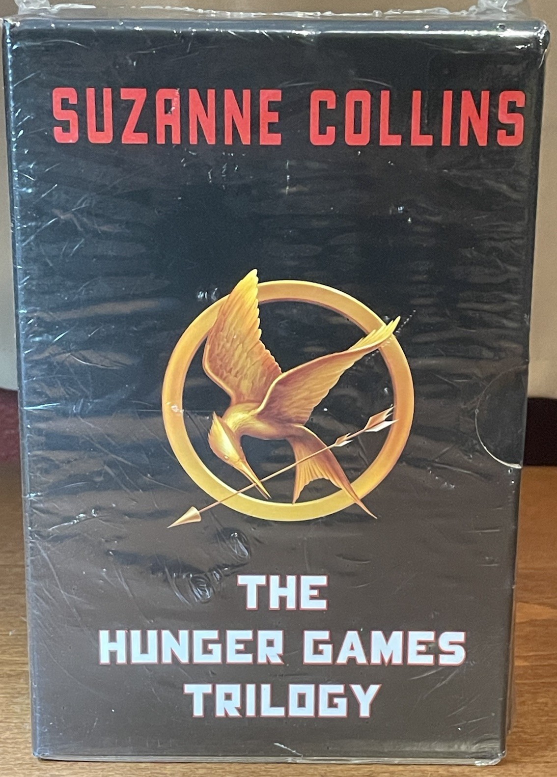 THE HUNGER GAMES TRILOGY Suzanne Collins SEALED Hardcover Set Scholastic