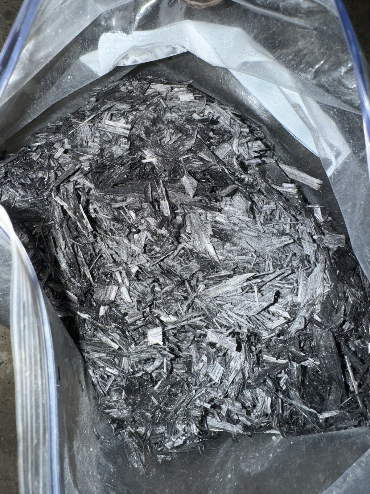 1 Lb Chopped carbon fiber forged strands - For Creating Forged Carbon Pieces 1 Lb Chopped carbon fiber forged strands - For Creating Forged Carbon Pieces