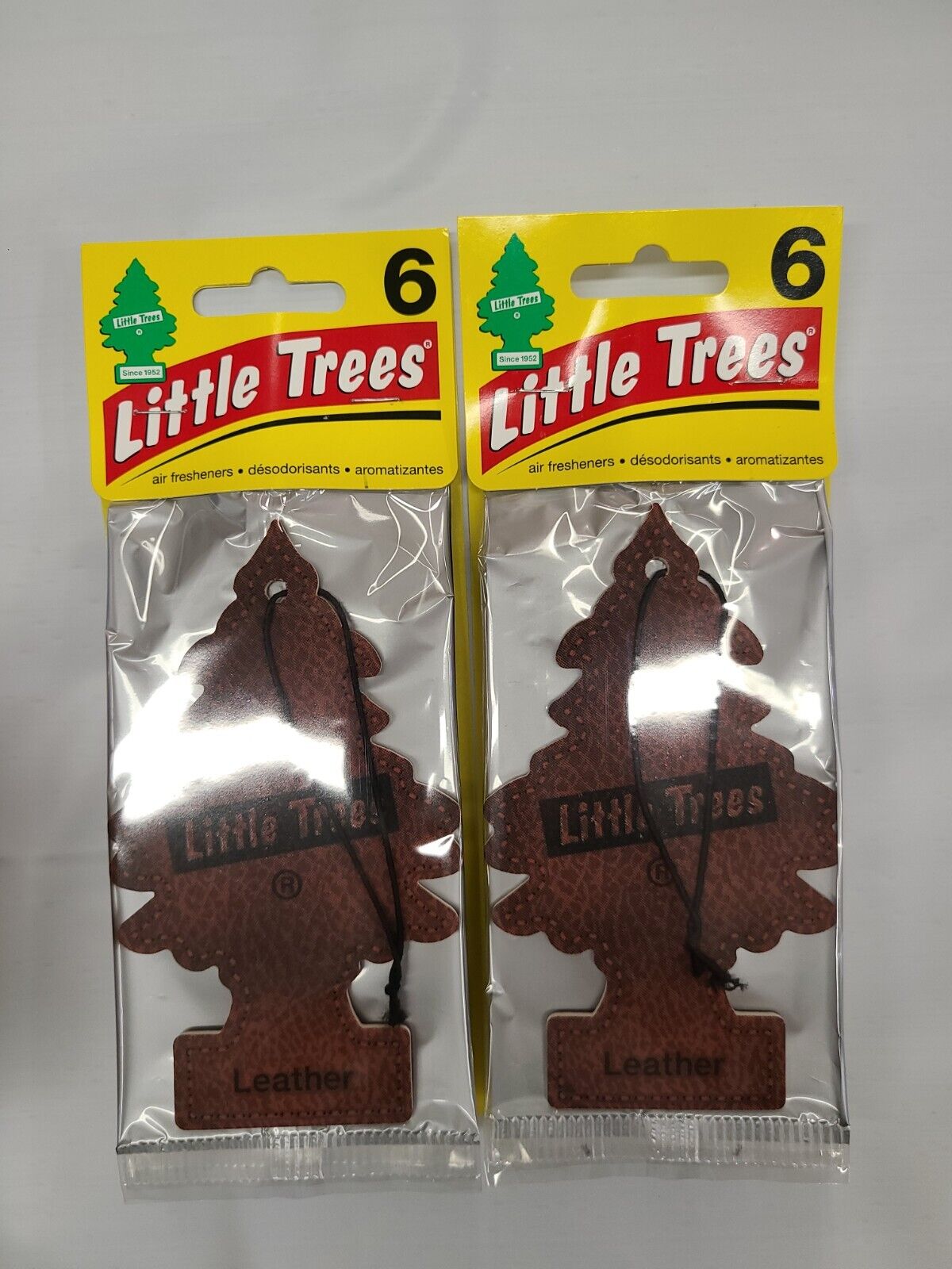Little Trees Car Air Freshener 24 pack Leather