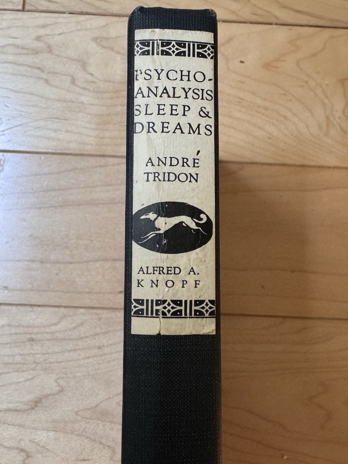 André Tridon Psychoanalysis Sleep and Dreams Hardcover Alfred A. Knopf 1922
