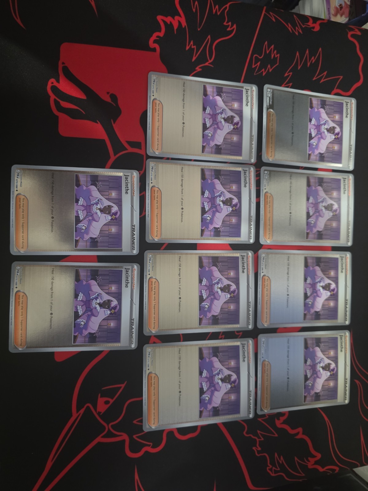 Pokemon Jacinthe 075/088 Me03: Perfect Order Reverse Holo Lot X 10