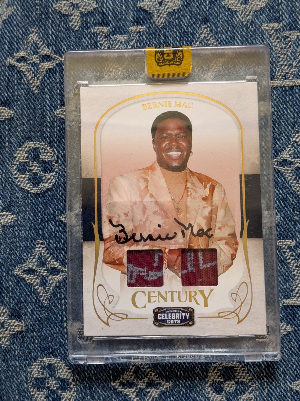 2008 Donruss Century Combo Signature Prime Materials Bernie Mac SEALED 18/25 2008 Donruss Century Combo Signature Prime Materials Bernie Mac SEALED 18/25