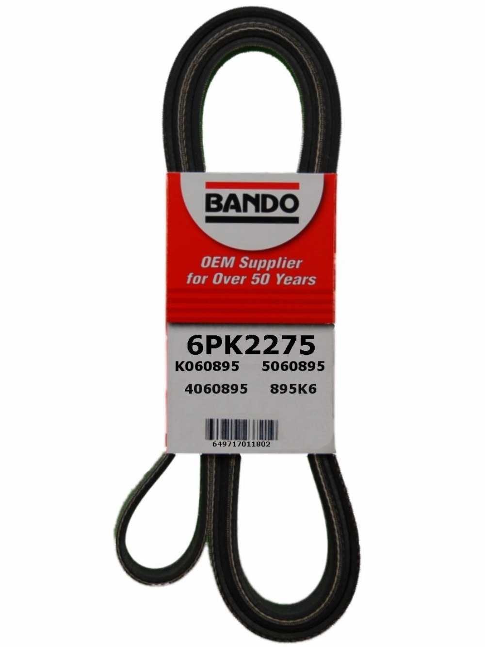 Accessory Drive Belt Bando 6PK2275
