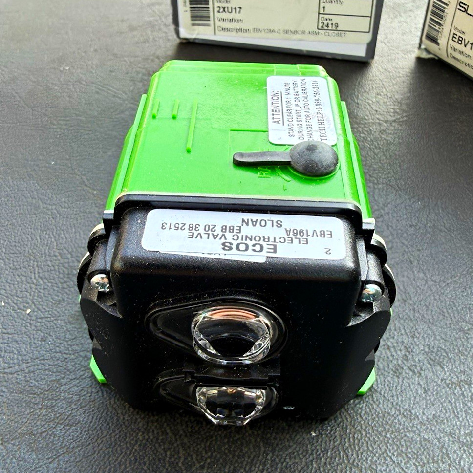 Sloan ECOS Solenoid Electronic Valve Solenoid for Water, EBV196A Sloan ECOS Solenoid Electronic Valve Solenoid for Water, EBV196A