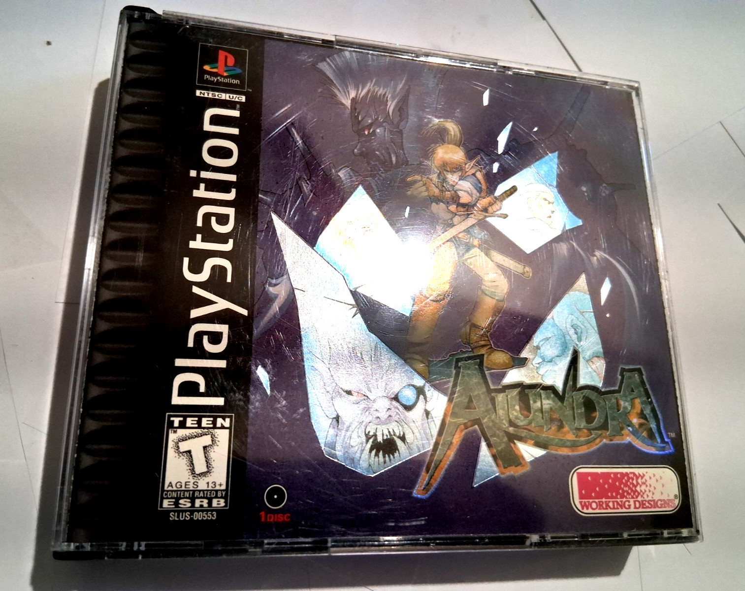 Alundra (PS1 Working Designs, 1997) CIB VGC-NM w/ Original Map ~ Rare
