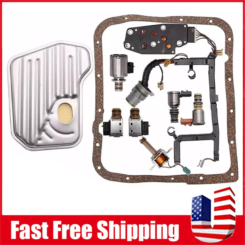4L65E 4L60E Transmission Master Solenoid Kit for Chevy GMC EPC Shift TCC 3-2 PWM