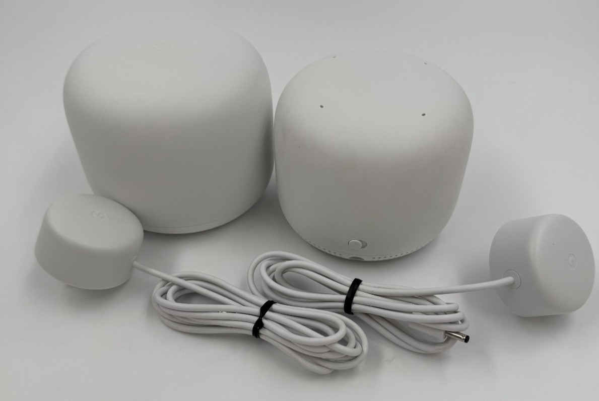 Google Nest Wifi 2-Pack H2D Router H2E Point AC2200 Mesh WiFi Tested Reset Google Nest Wifi 2-Pack H2D Router H2E Point AC2200 Mesh WiFi Tested Reset
